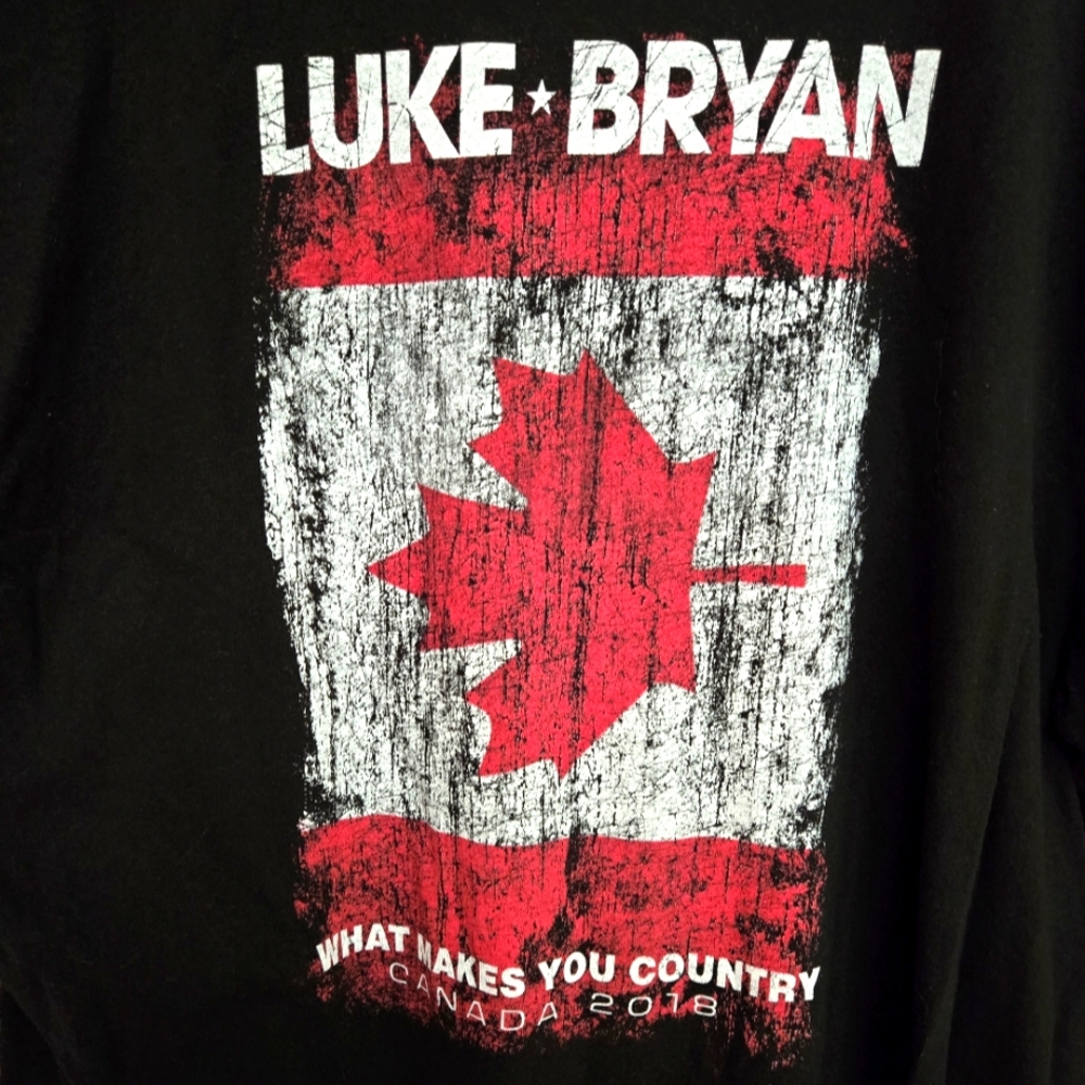 Luke Bryan 2018 tour shirt - Picture 3 of 6
